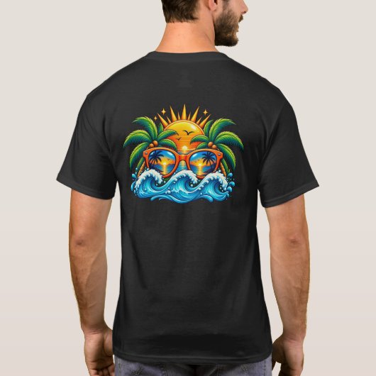 夏の思い出に Tシャツ (裏面)