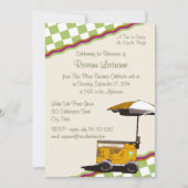 夏の思い出の退職 招待状 (正面)