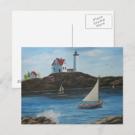 夏の思い出 ポストカード (正面/裏面)