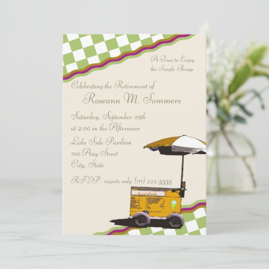 夏の思い出/ 引退 招待状 (スタンド正面)