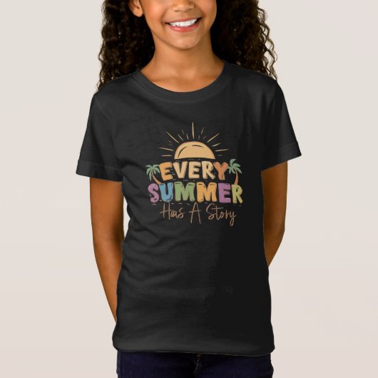 夏の思い出 Tシャツ (正面)