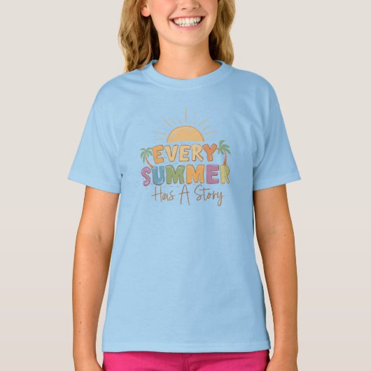 夏の思い出 Tシャツ (正面)
