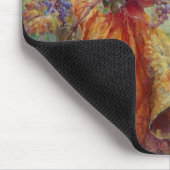 夏の恵みを持つ女性 マウスパッド (コーナー)