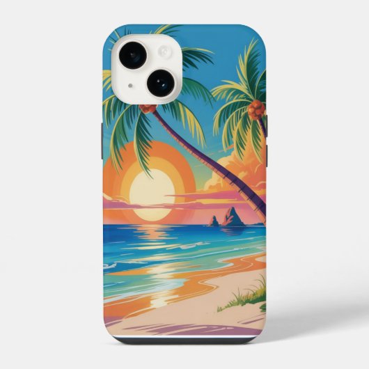 夏の情景 iPhoneケース (裏面)