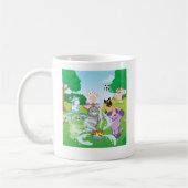 夏の感覚のスプリンクラー コーヒーマグカップ (左)