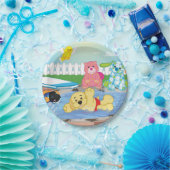 夏の感覚のプール ペーパープレート (パーティー)