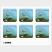 夏の感覚シール スクエアシール (シート)