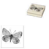 夏の感覚バタフライスタンプ ラバースタンプ (押印)