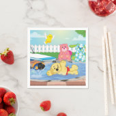 夏の感覚プール スタンダードカクテルナプキン (インサイチュ)