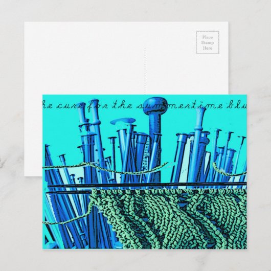 夏の憂鬱 ポストカード (正面/裏面)