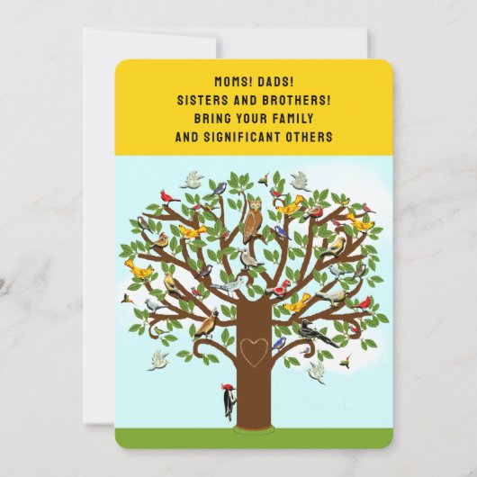 夏の懇親会 招待状 (正面)