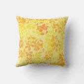 夏の投球枕の葉 クッション (裏面)