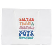 夏の抱き枕 ラージペーパーバッグ (裏面)