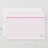 夏の招待状 招待状 (裏面)