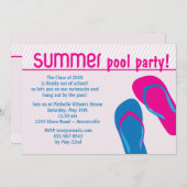 夏の招待状 招待状 (正面/裏面)