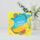 夏の挨拶カード「Beach Days Hello Summer」 (スタンド正面)