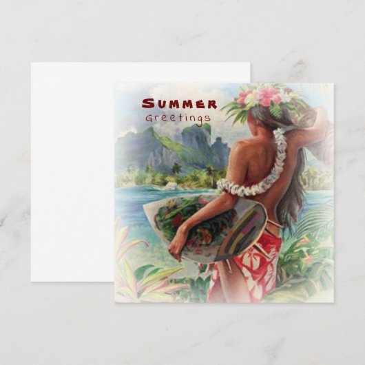 夏の挨拶 (正面/裏面)