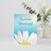 夏の挨拶!ポストカード ポストカード (スタンド正面)