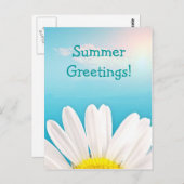 夏の挨拶!ポストカード ポストカード (正面/裏面)
