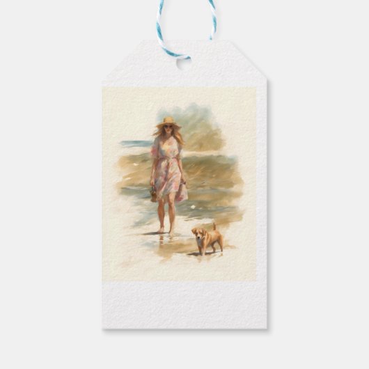 夏の散歩 ギフトタグ (裏面)