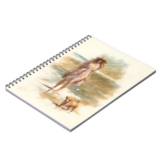 夏の散歩 ノートブック (左側)