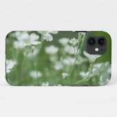 夏の新鮮な白い庭の花 Case-Mate iPhoneケース (裏面(横))