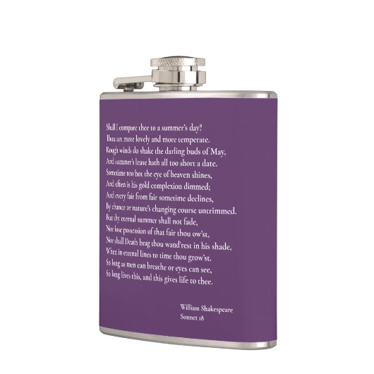 夏の日と君を比べようかソネット18 フラスク (左)