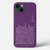 夏の日と君を比べようかソネット18  Case-Mate iPhoneケース (裏面)