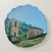 夏の日にコトル – モンテネグロ ラウンドクッション (裏面)