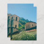 夏の日にコトル – モンテネグロ 出欠カード (正面/裏面)