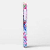 夏の日に食べ物かわいいアニメ女子スイカ Case-Mate iPhoneケース (裏面 / 左)