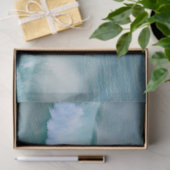 夏の日のビーチの青い波 薄葉紙 (ギフト)