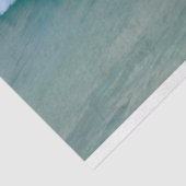 夏の日のビーチの青い波 薄葉紙 (詳細)