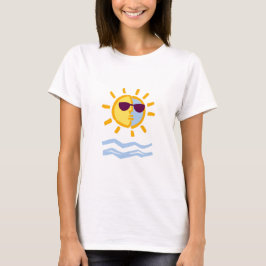 夏の日の出タンクトップ Tシャツ