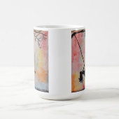 夏の日の大きくクラシックなマグ コーヒーマグカップ (中央)