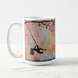 夏の日の大きくクラシックなマグ コーヒーマグカップ