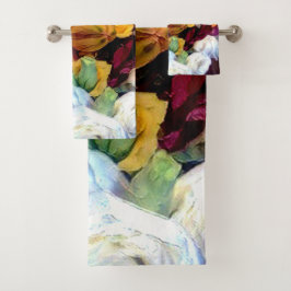 夏の日の花 バスタオルセット