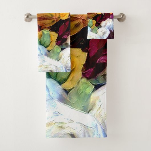 夏の日の花 バスタオルセット (インサイチュ)