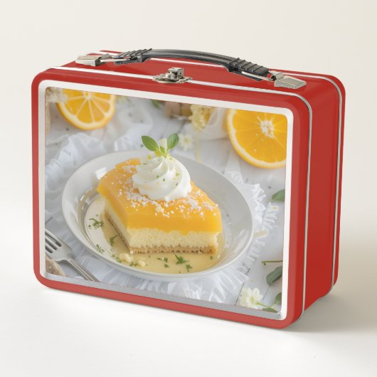 夏の日の陽だまり メタルランチボックス (正面)