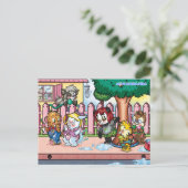 夏の日はがき ポストカード (スタンド正面)