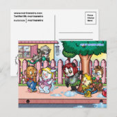 夏の日はがき ポストカード (正面/裏面)