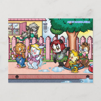 夏の日はがき ポストカード