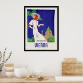 夏の日インウィーンプリント ポスター (キッチン)