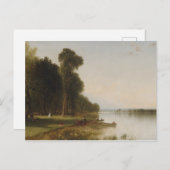 夏の日オンコネサス湖 ポストカード (正面/裏面)