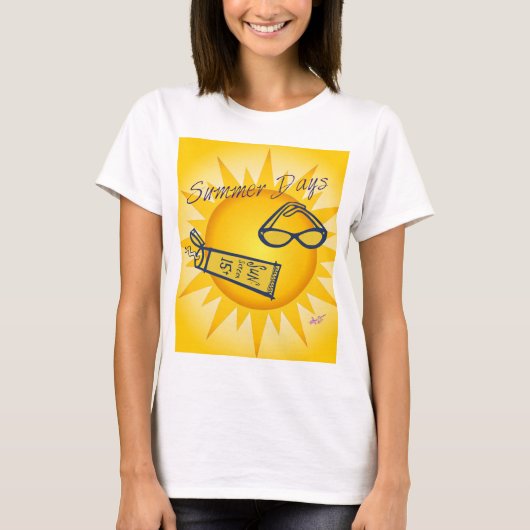 夏の日サンシャインタンクトップ Tシャツ (正面)
