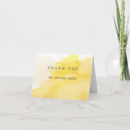 夏の日光はノート感謝していしています サンキューカード (正面)