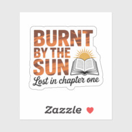 夏の日墨愛好家によって燃やされる シール