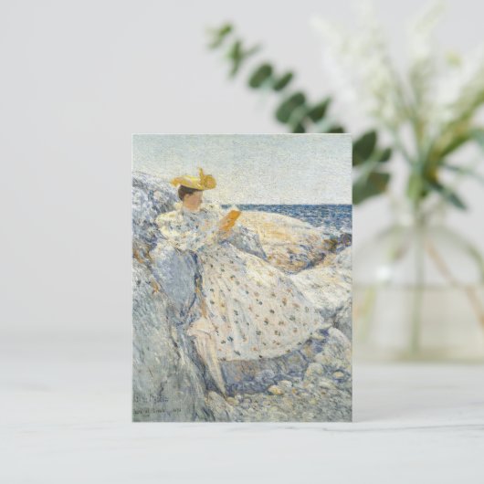 夏の日差し | Childe Hasssam ポストカード (スタンド正面)