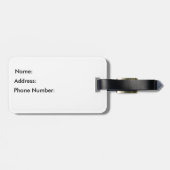 夏の日曜日の荷物のラベル ラゲッジタグ (裏面横)