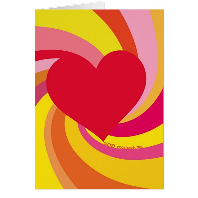 夏の日曜日カード (正面)